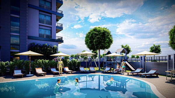 Квартира в Аланія, Туреччина, 55м² - зображення 8