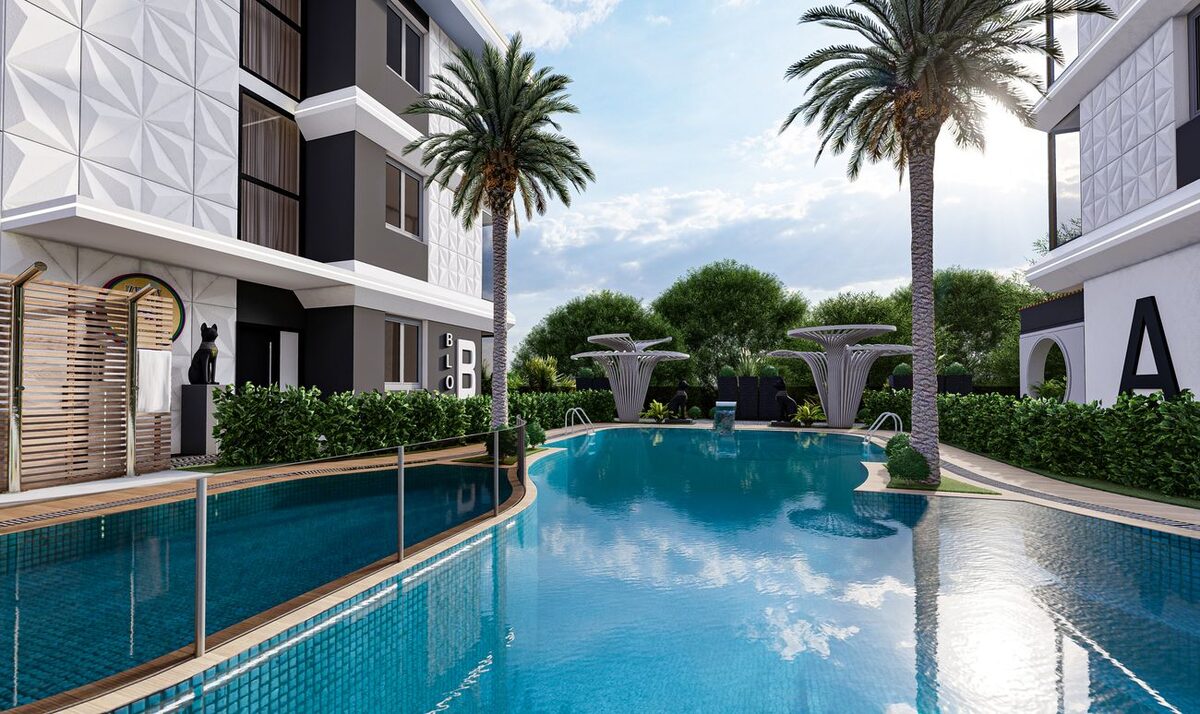 Apartament z 1 sypialnią, 45m² w Alanya, Turcja [ID: 0301-104992]