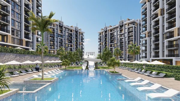 Апартаменти 1 спальня 47 м² в Аланії, Туреччина