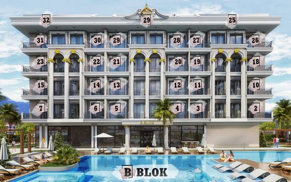 Квартира в Алания, Турция, 40м² - изображение 6