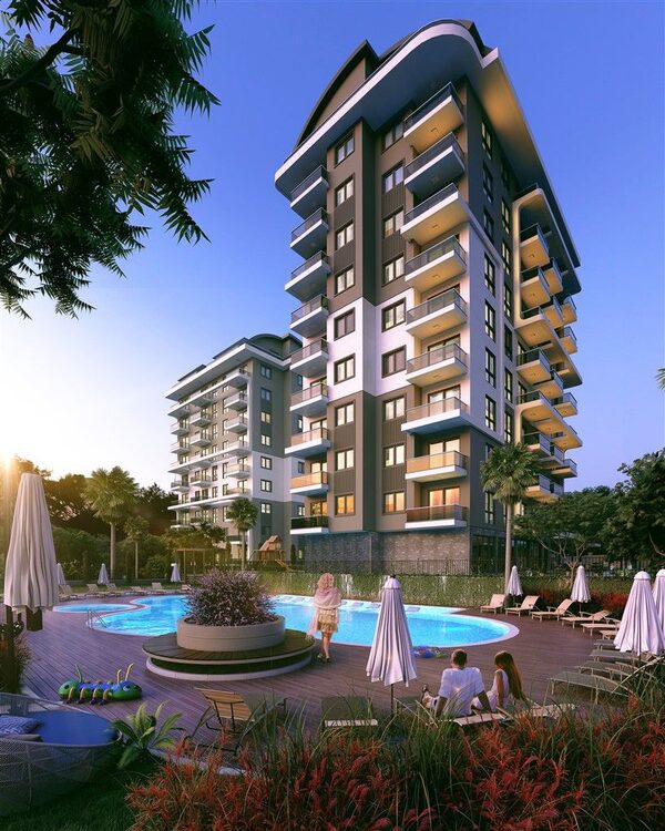 Квартира в Аланія, Туреччина, 55м² - зображення 13
