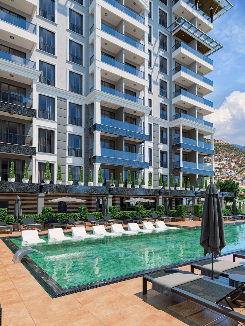 Квартира з 1 спальнею, 58м² в Аланія, Туреччина [ID: 0301-105019]