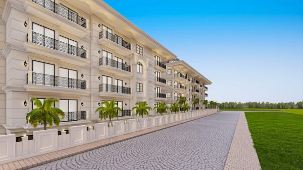Apartament 1 sypialnia 51 m² w Alanyi, Turcja