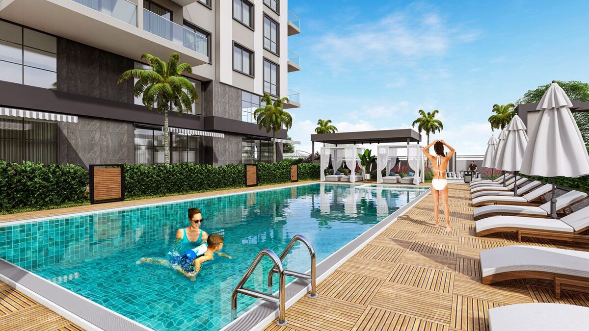 Квартира с 1 спальней, 43м² в Алания, Турция [ID: 0301-105026]