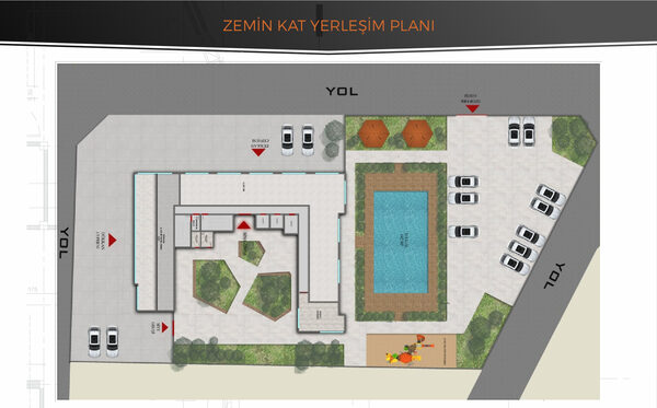 Квартира в Аланія, Туреччина, 43м² - зображення 14