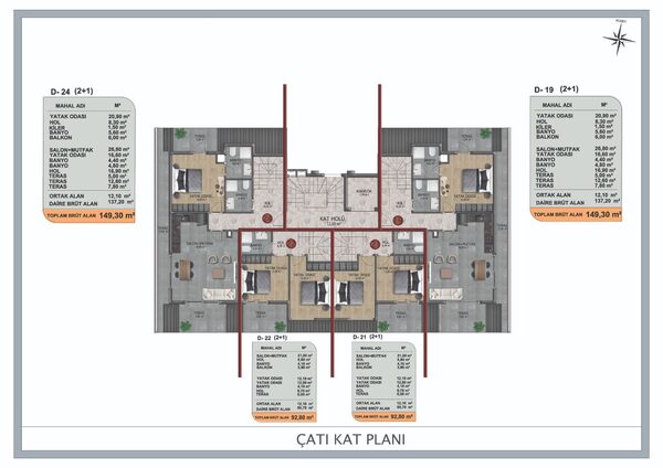 Квартира в Аланія, Туреччина, 44м² - зображення 9