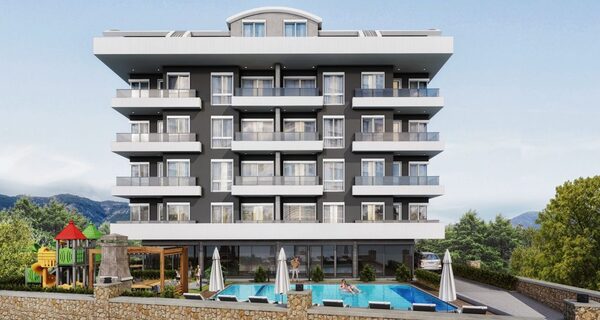 Mieszkanie 1 sypialnia 44 m² w Alanyi, Türkiye