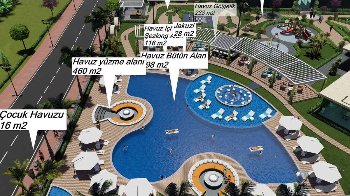 Квартира з 1 спальнею, 53м² в Аланія, Туреччина [ID: 0301-105035]