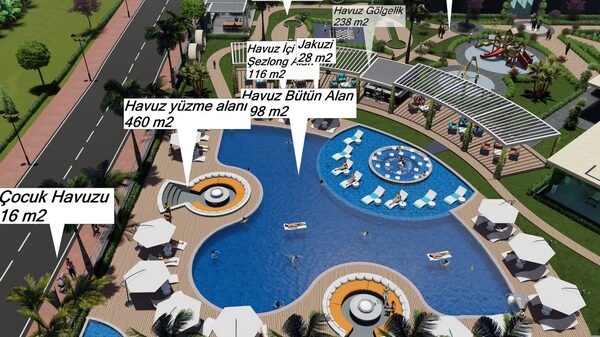 Квартира в Алания, Турция, 53м² - изображение 9