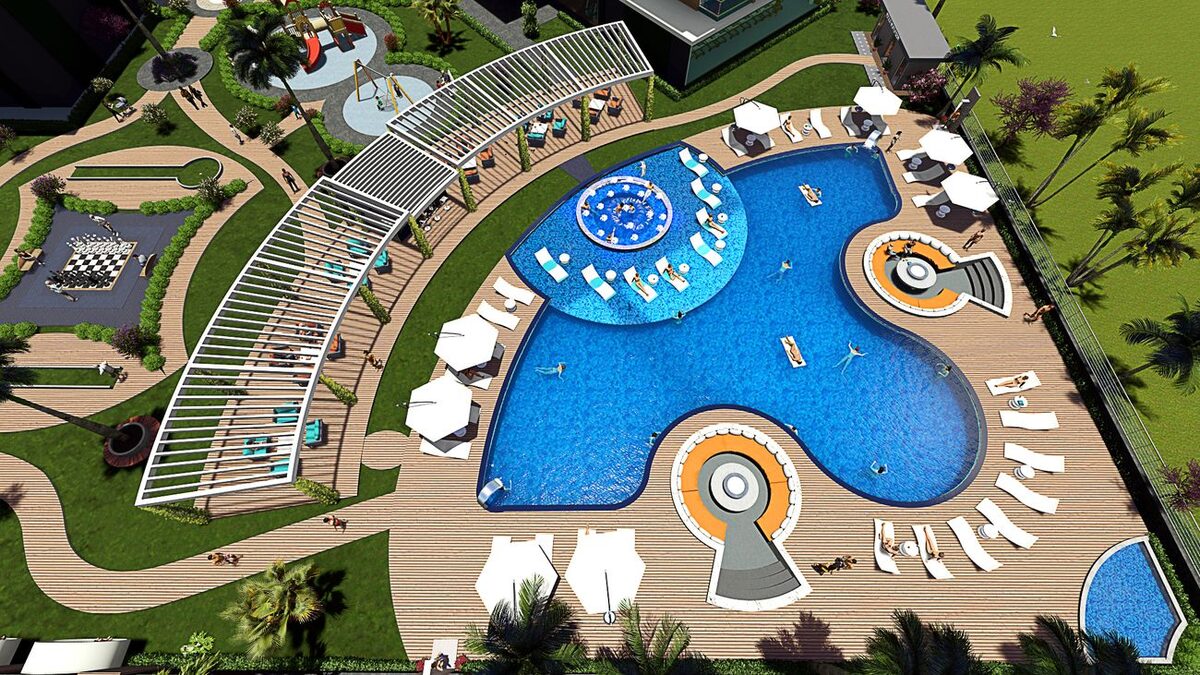 Квартира з 1 спальнею, 53м² в Аланія, Туреччина [ID: 0301-105035]
