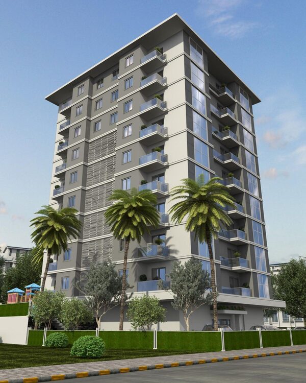 Апартаменти 1 спальня 51 м² в Аланії, Туреччина