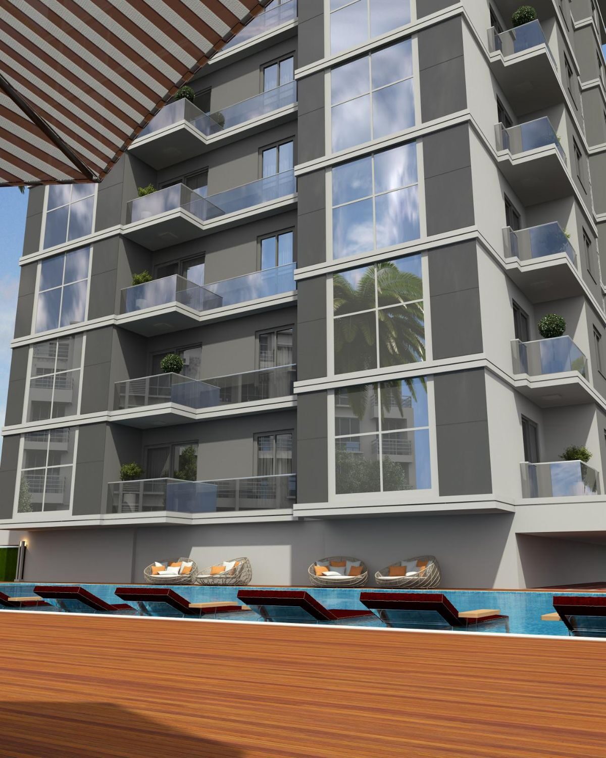 Квартира з 1 спальнею, 51м² в Аланія, Туреччина [ID: 0301-105047]
