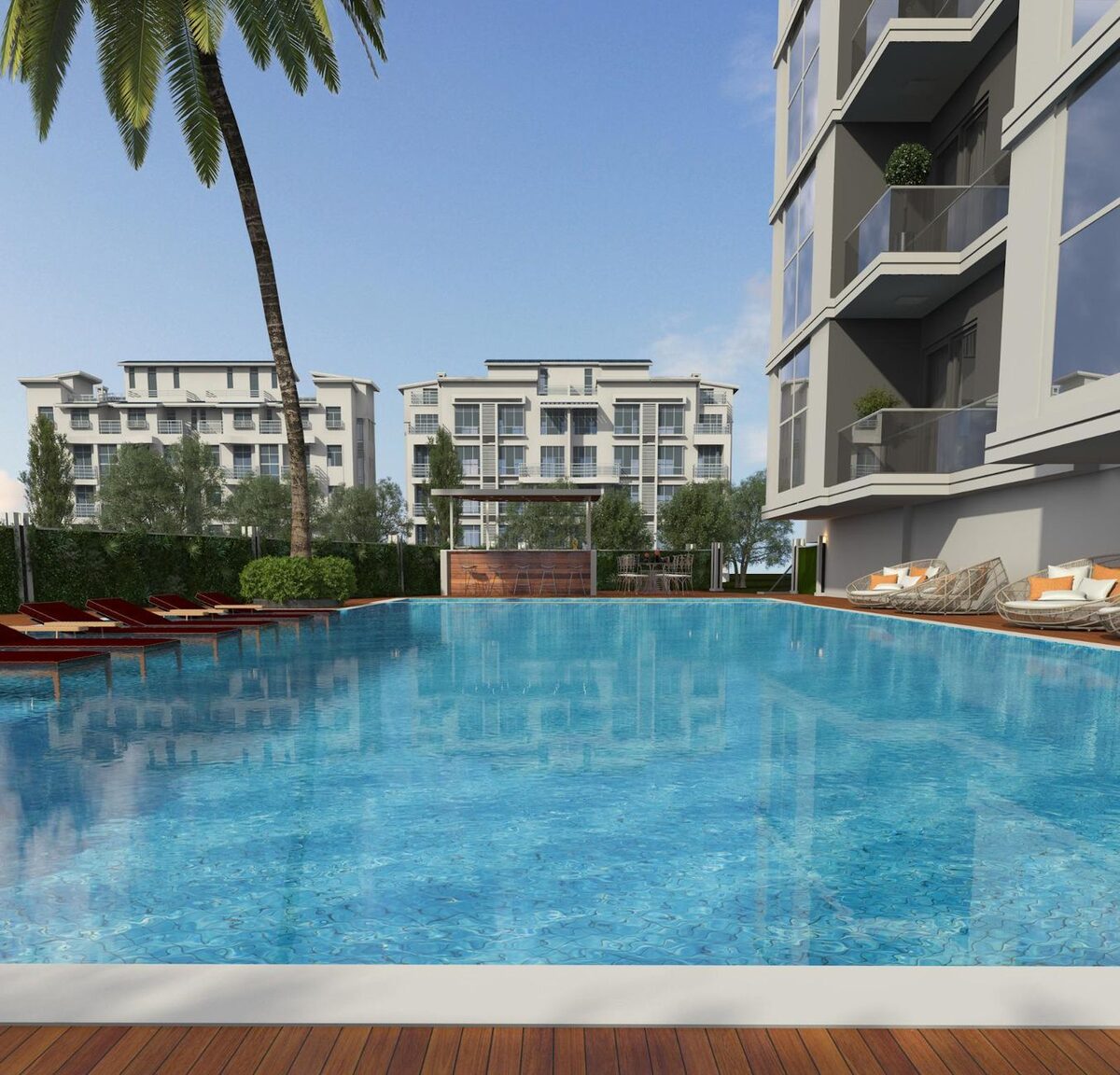 Квартира з 1 спальнею, 51м² в Аланія, Туреччина [ID: 0301-105047]