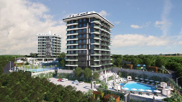 Квартира в Аланія, Туреччина, 46м² - зображення 12