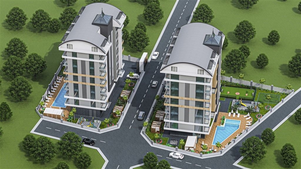 Квартира с 1 спальней, 44м² в Алания, Турция [ID: 0301-105064]