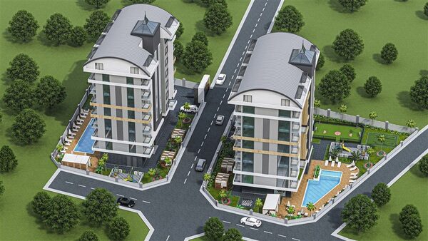 Квартира в Аланія, Туреччина, 44м² - зображення 5