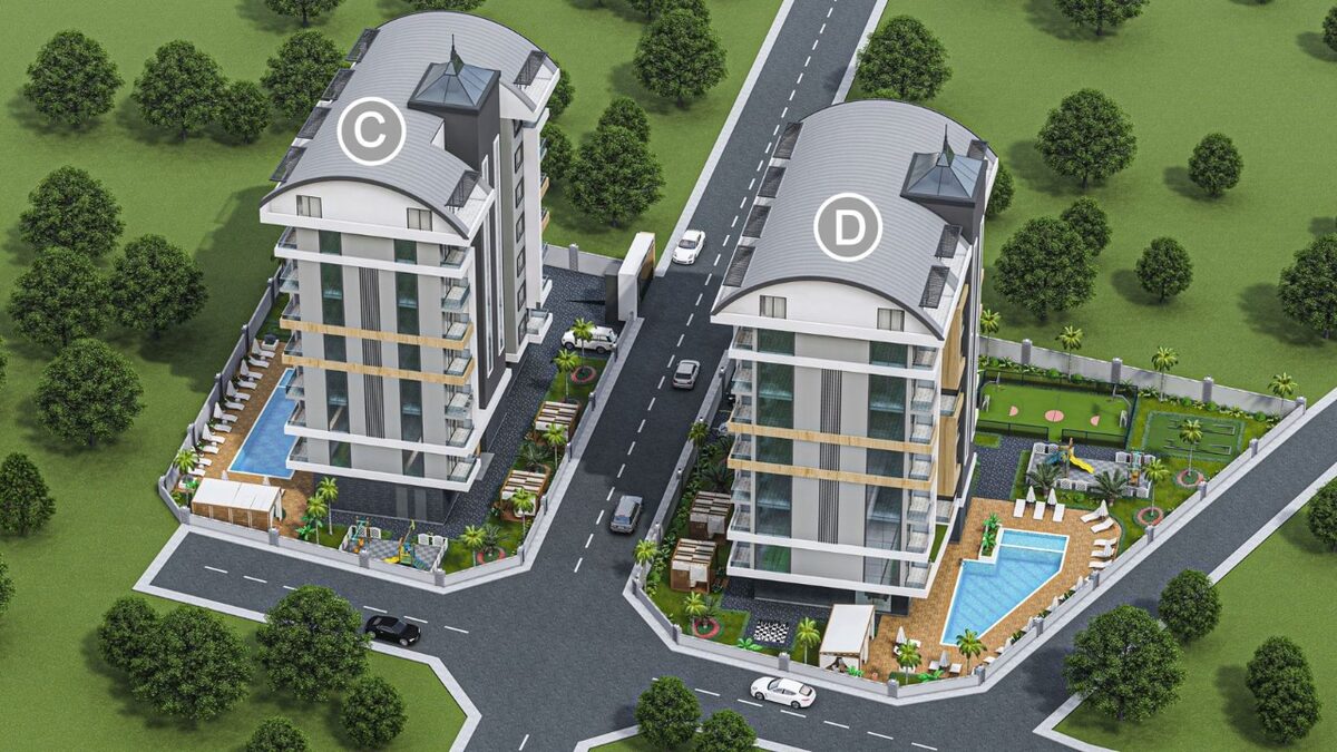 Квартира с 1 спальней, 44м² в Алания, Турция [ID: 0301-105064]