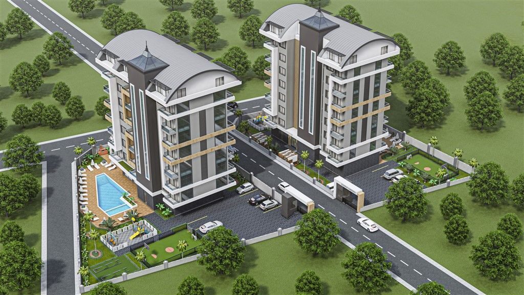 Квартира с 1 спальней, 44м² в Алания, Турция [ID: 0301-105064]