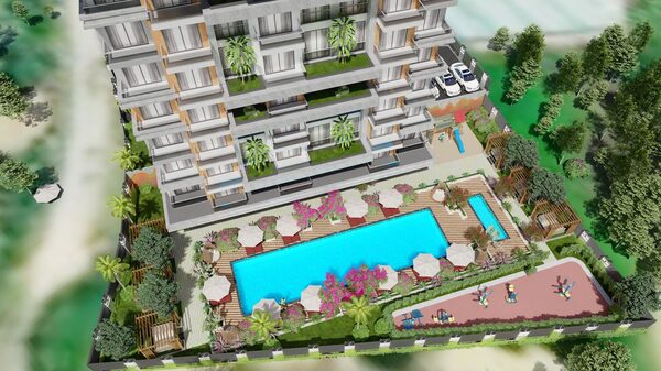 Apartment in Alanya, Turkey, 42m² - image 14