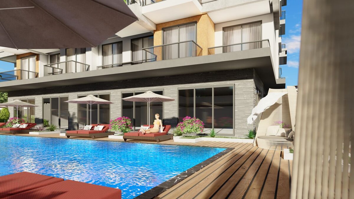 Квартира з 1 спальнею, 42м² в Аланія, Туреччина [ID: 0301-105090]
