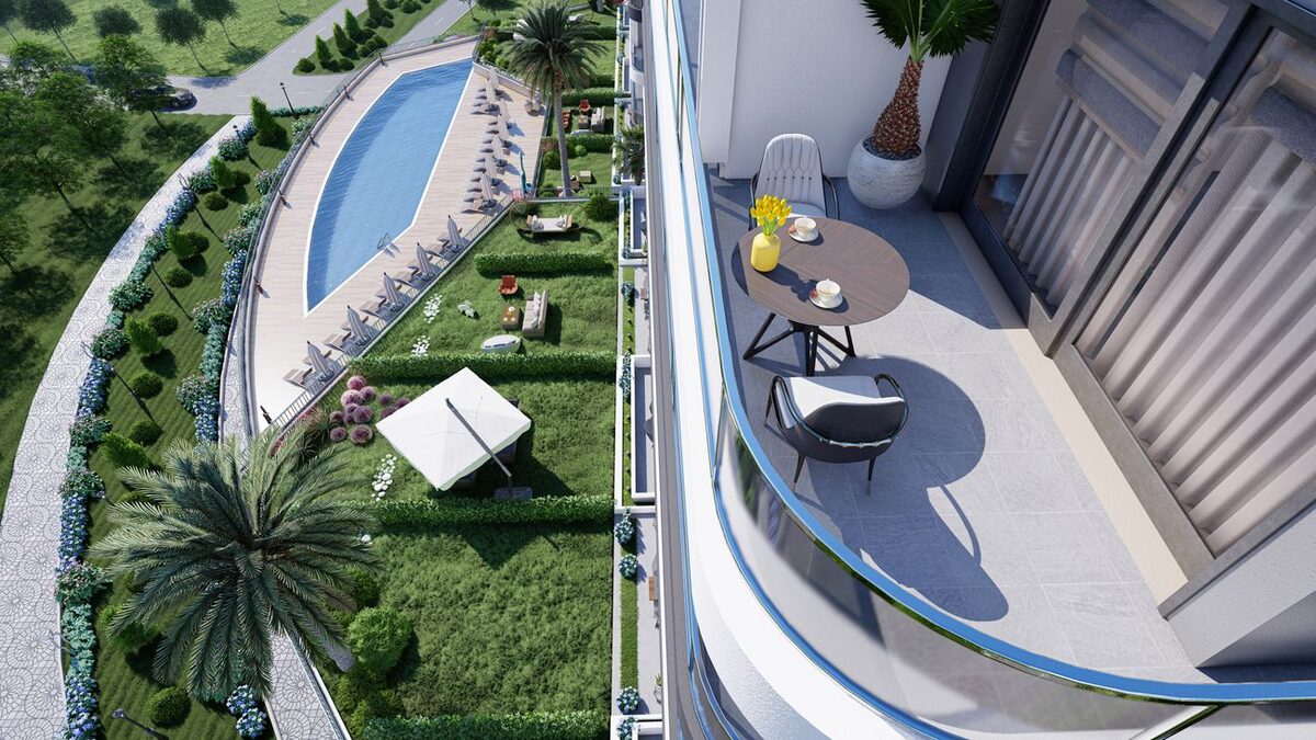 Квартира з 1 спальнею, 61м² в Аланія, Туреччина [ID: 0301-105092]