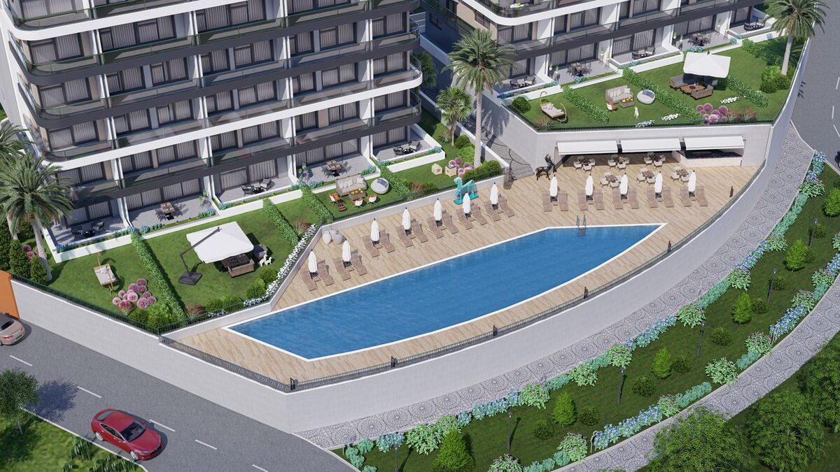 Квартира з 1 спальнею, 61м² в Аланія, Туреччина [ID: 0301-105092]