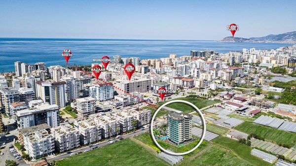 Квартира в Аланія, Туреччина, 49м² - зображення 9