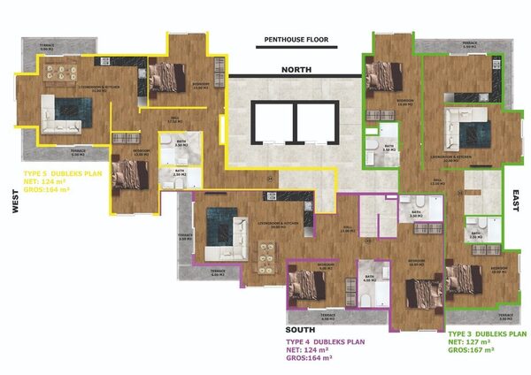 Квартира в Аланія, Туреччина, 62м² - зображення 14