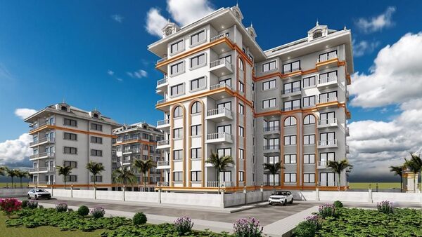 Апартаменты 1 спальня 62 м² в Аланье, Турция