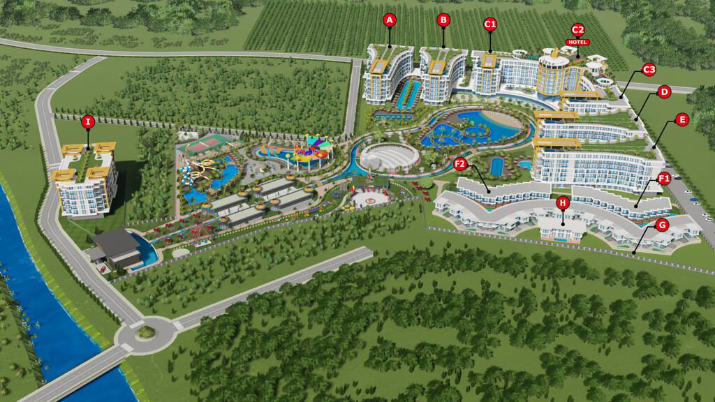 Квартира з 1 спальнею, 72м² в Аланія, Туреччина [ID: 0301-105106]