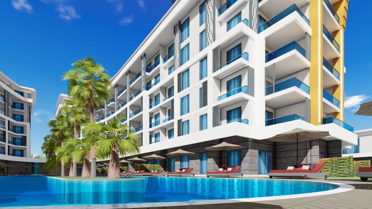 Квартира з 1 спальнею, 72м² в Аланія, Туреччина [ID: 0301-105106]