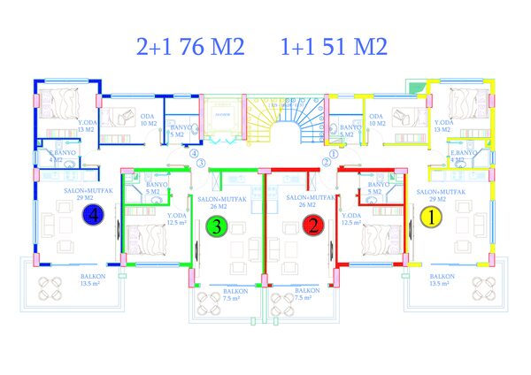 Apartment in Alanya, Turkey, 51m² - image 10