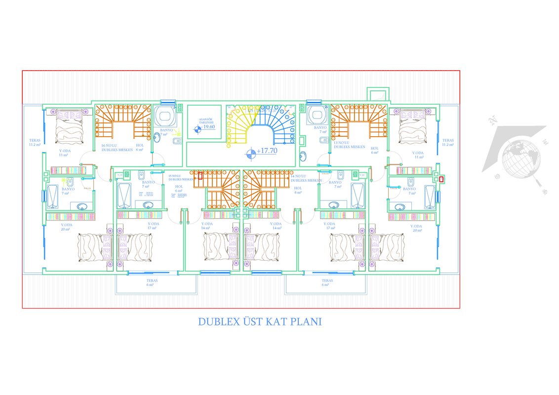 Apartment with 1 bedroom, 51m² in Alanya, Turkey [ID: 0301-105122]