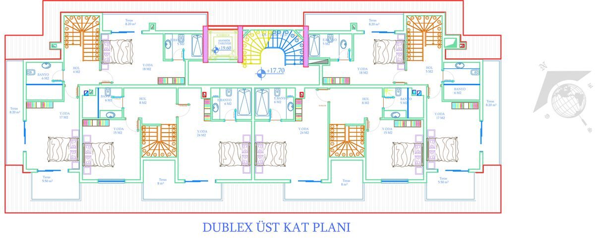 Квартира с 1 спальней, 76м² в Алания, Турция [ID: 0301-105123]