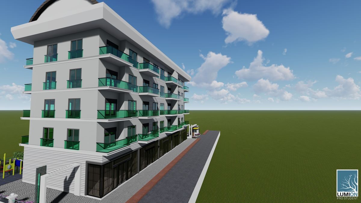 Квартира з 2 спальнями, 48м² в Аланія, Туреччина [ID: 0301-105127]