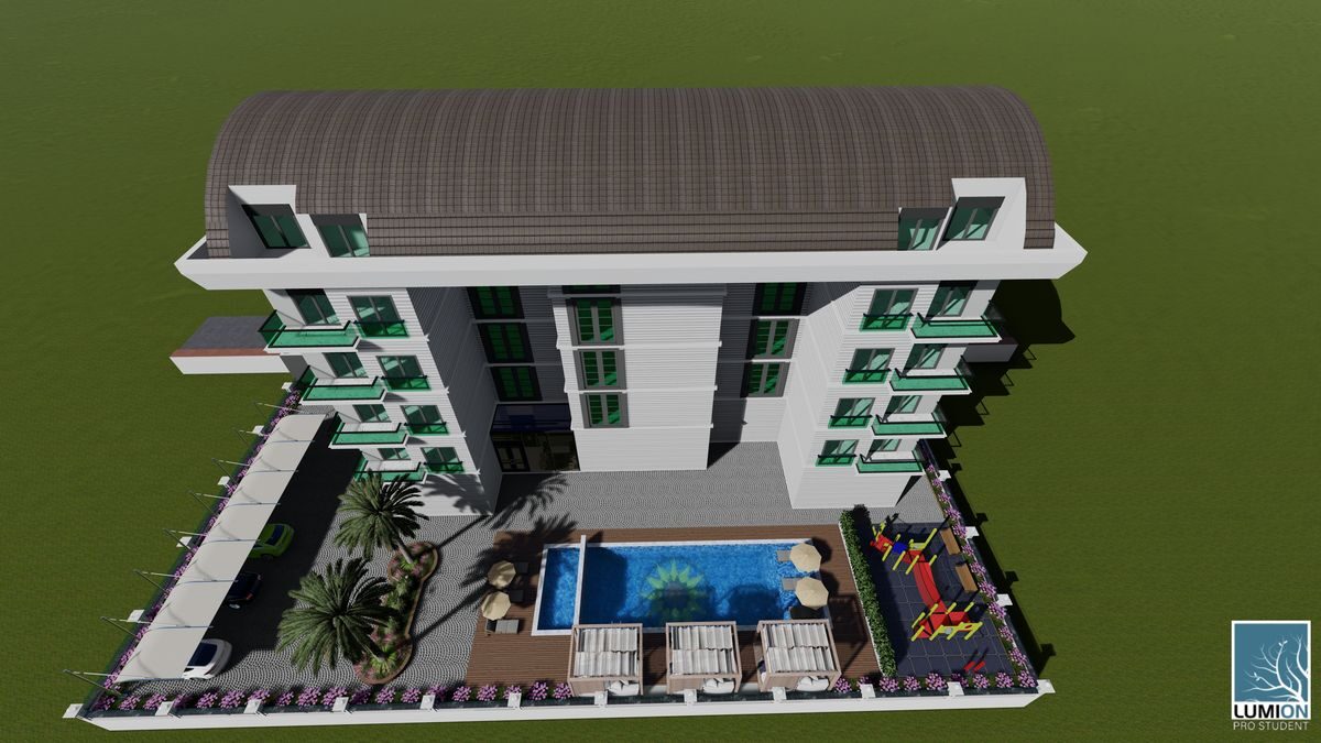 Квартира з 2 спальнями, 48м² в Аланія, Туреччина [ID: 0301-105127]