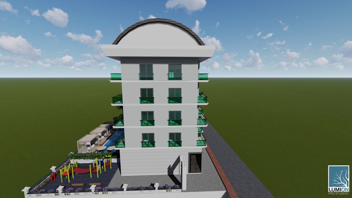 Квартира з 2 спальнями, 48м² в Аланія, Туреччина [ID: 0301-105127]