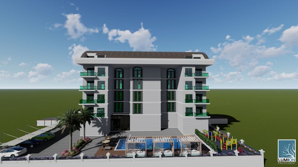 Квартира з 2 спальнями, 48м² в Аланія, Туреччина [ID: 0301-105127]