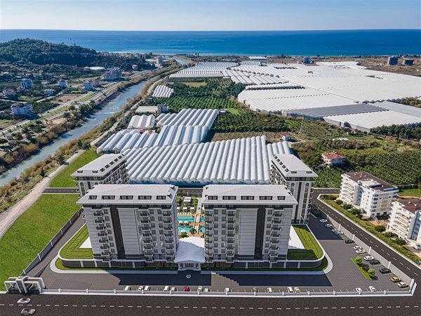 Квартира в Алания, Турция, 50м² - изображение 5