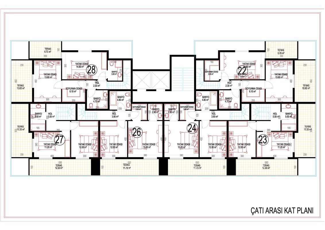 Квартира с 1 спальней, 64м² в Алания, Турция [ID: 0301-105175]