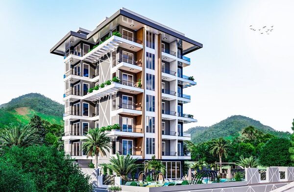 Квартира в Алания, Турция, 49м²