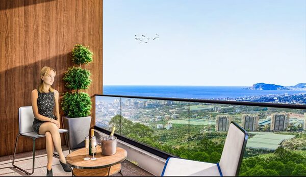 Квартира в Алания, Турция, 49м² - изображение 15