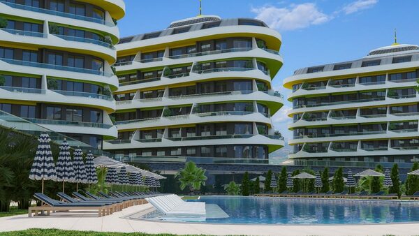 Квартира в Алания, Турция, 75м² - изображение 7