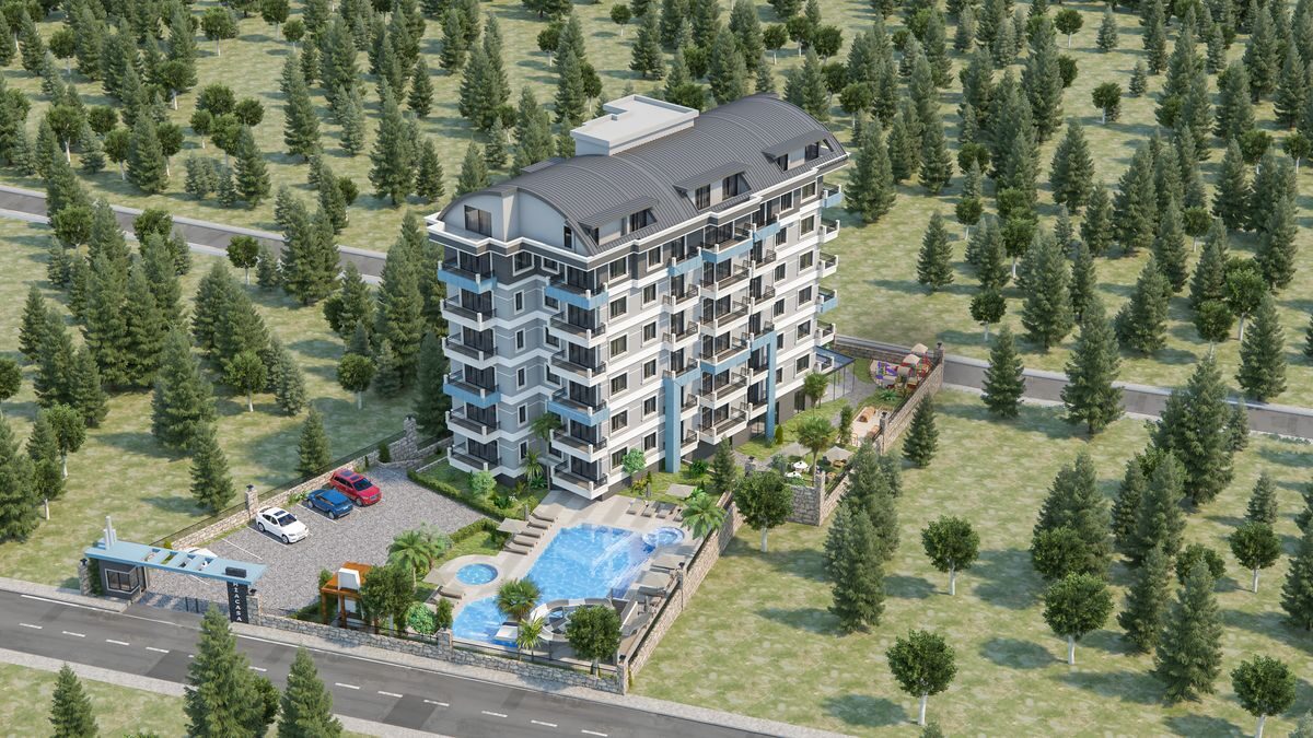 Квартира с 1 спальней, 62м² в Алания, Турция [ID: 0301-105225]