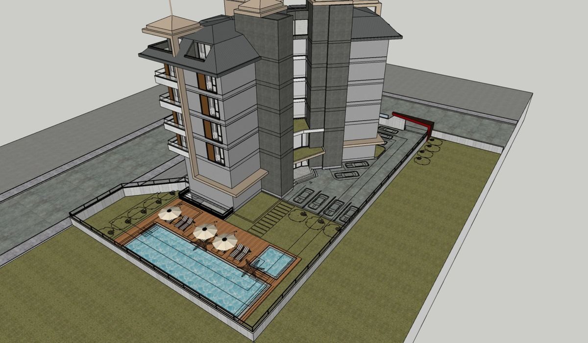 Квартира з 1 спальнею, 58м² в Аланія, Туреччина [ID: 0301-105227]