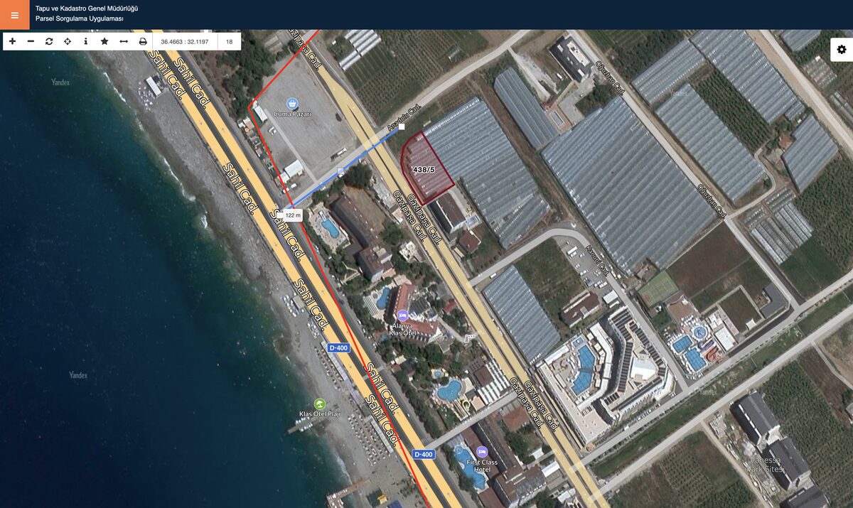 Квартира з 1 спальнею, 58м² в Аланія, Туреччина [ID: 0301-105227]