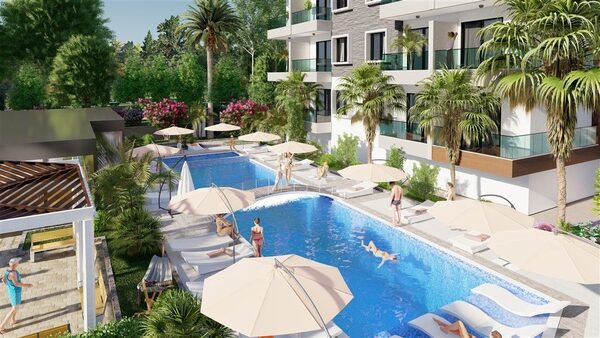 Квартира в Алания, Турция, 54м² - изображение 15