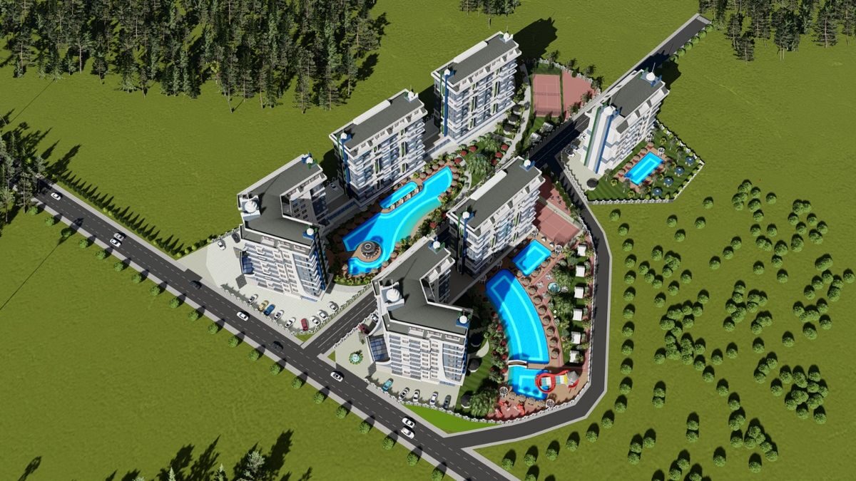 Квартира с 1 спальней, 50м² в Алания, Турция [ID: 0301-105273]