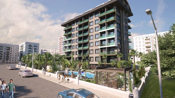 Квартира в Алания, Турция, 50м² - изображение 3