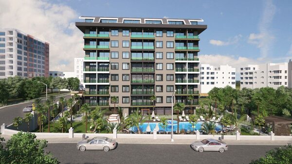 Квартира в Алания, Турция, 50м²